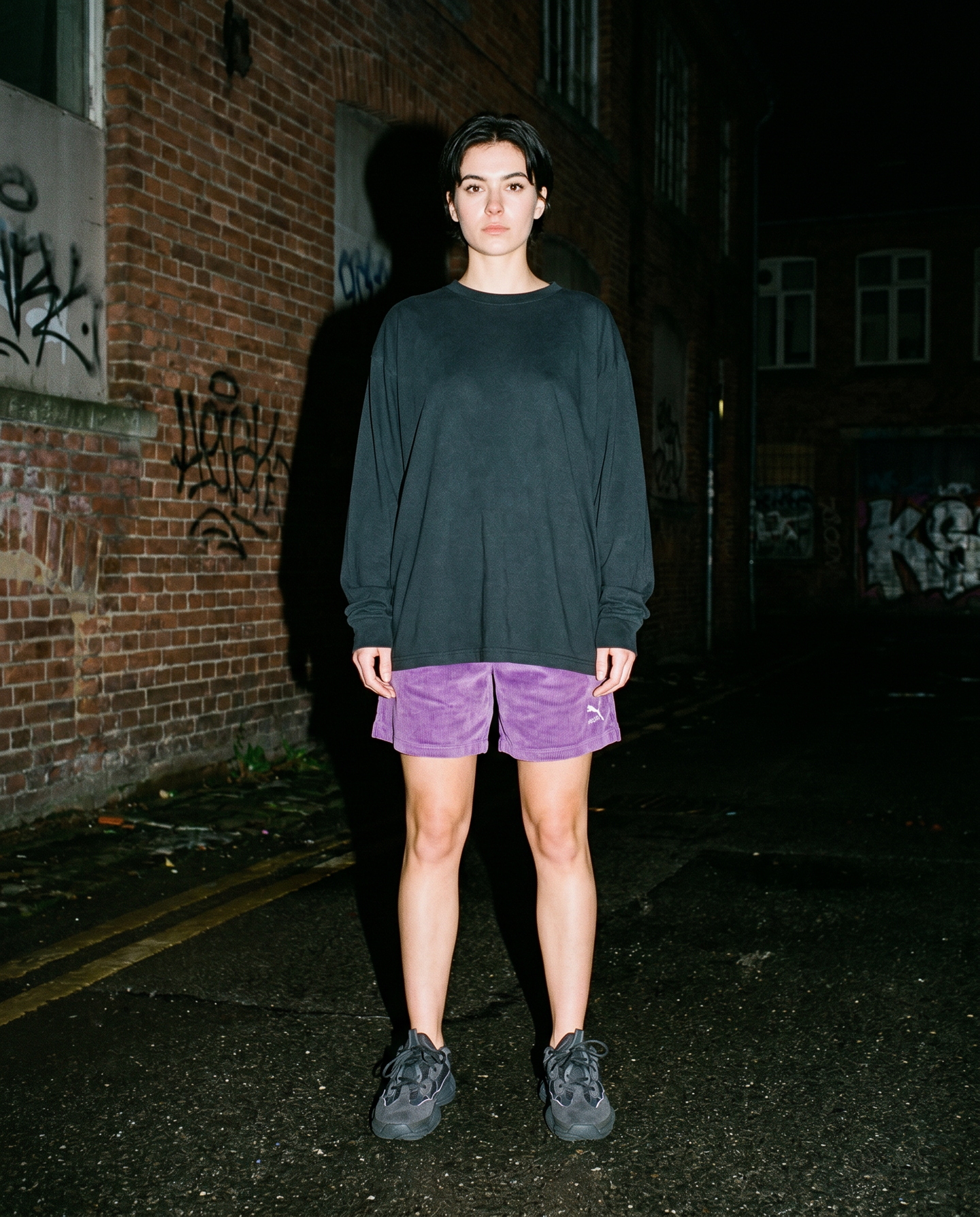 The Boardwalk | Corduroy Short (Purple) — Women's