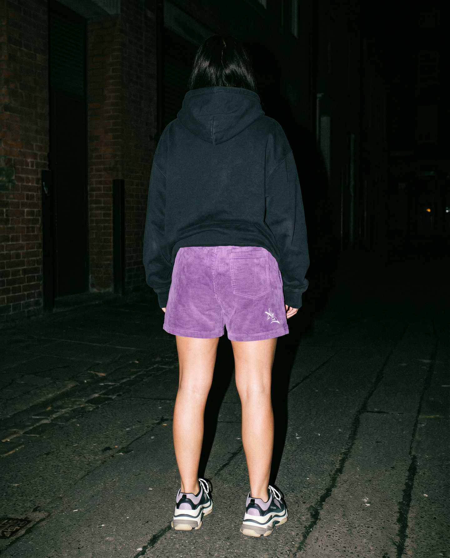 The Boardwalk | Corduroy Short (Purple) — Women's