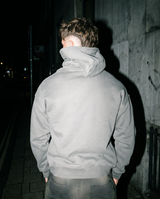 The Standard | Labeled Hoodie (Gray) — Men's