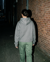 The Standard | Labeled Hoodie (Gray) — Women's