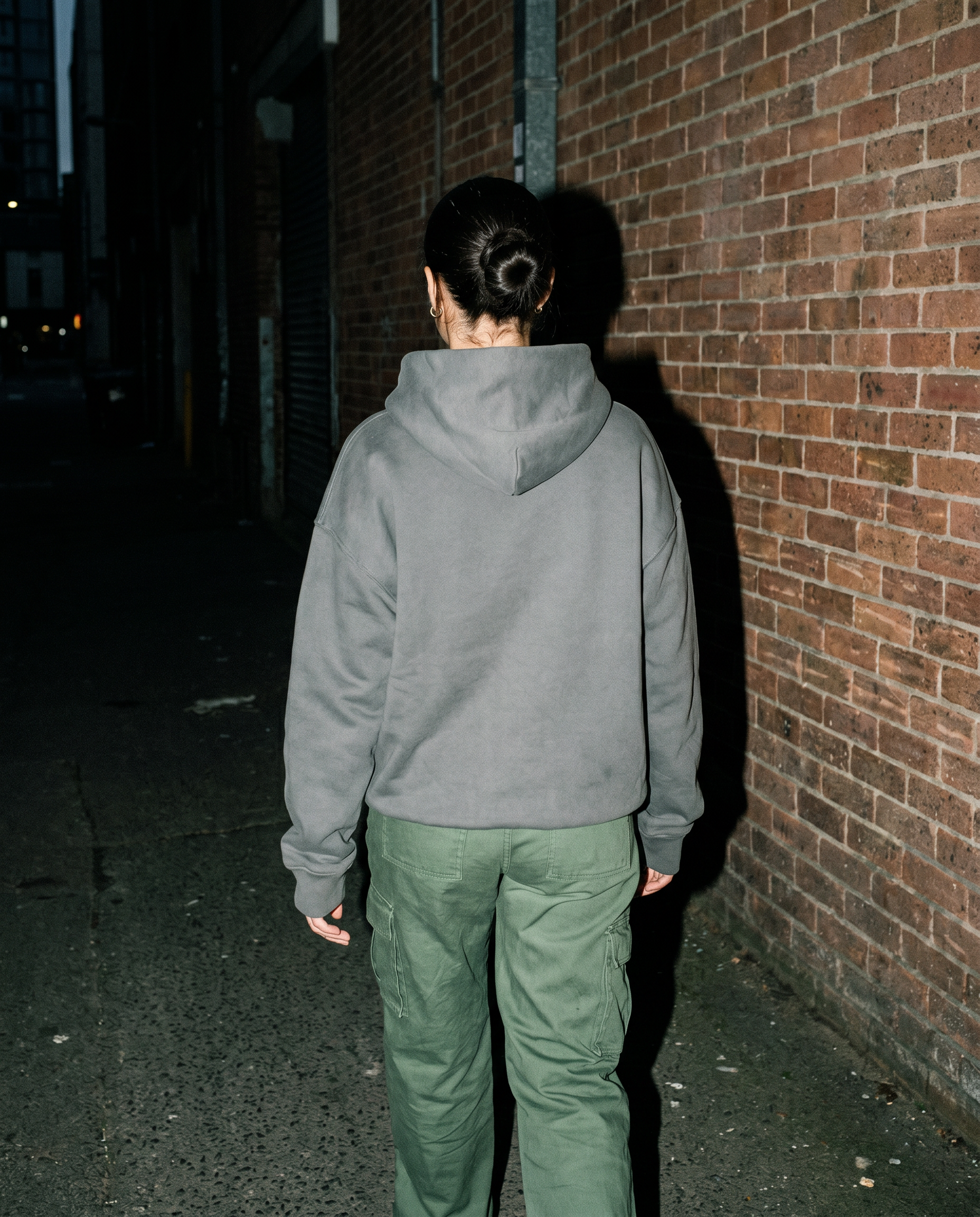 The Standard | Labeled Hoodie (Gray) — Women's