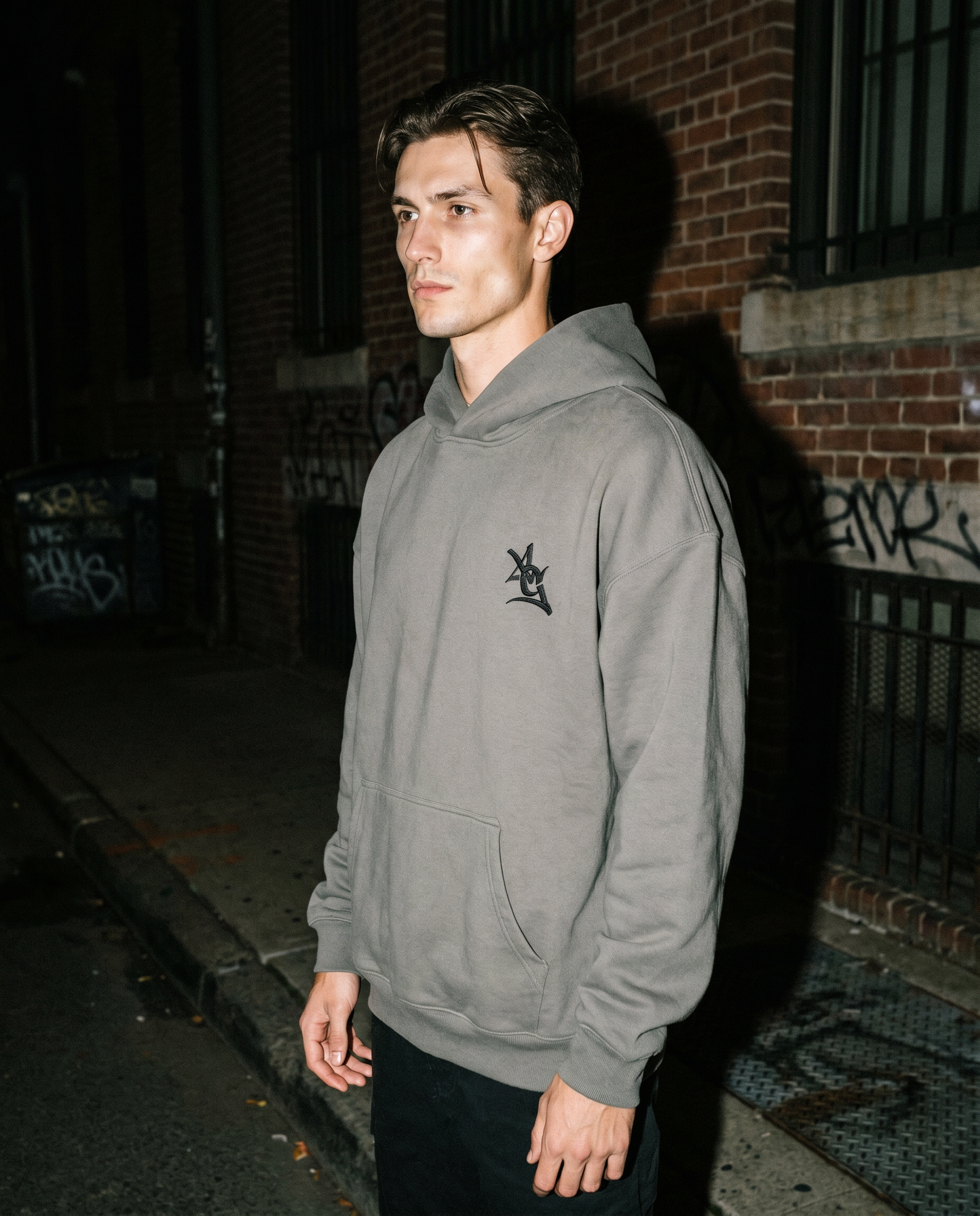 The Emblem | Embroidered Hoodie — Men's