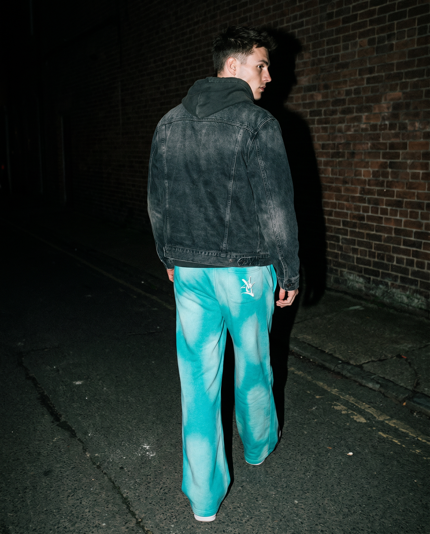 The Tidal | Acid-Wash Sweatpants — Men's