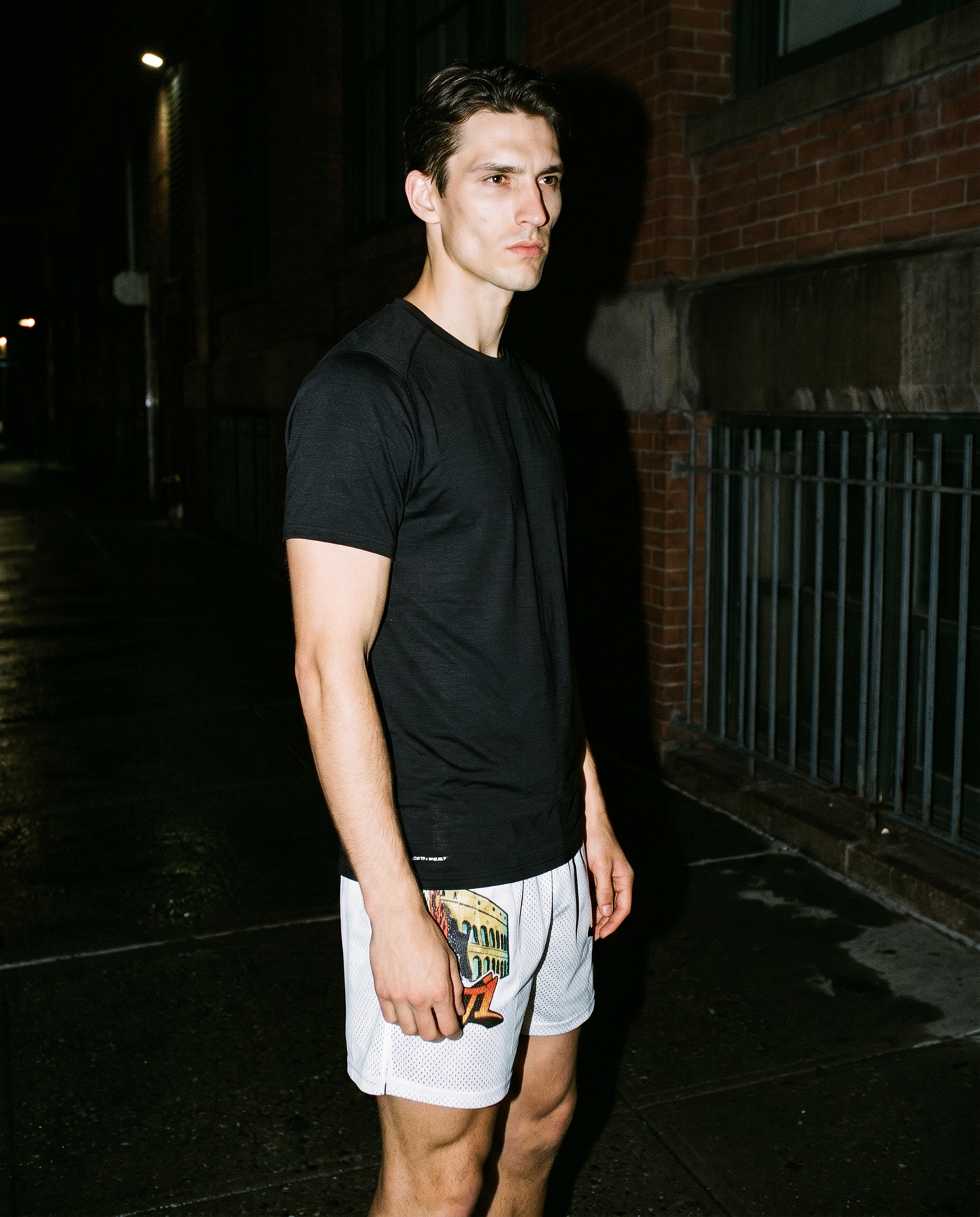 The Baller | Mesh Short (White) — Men's
