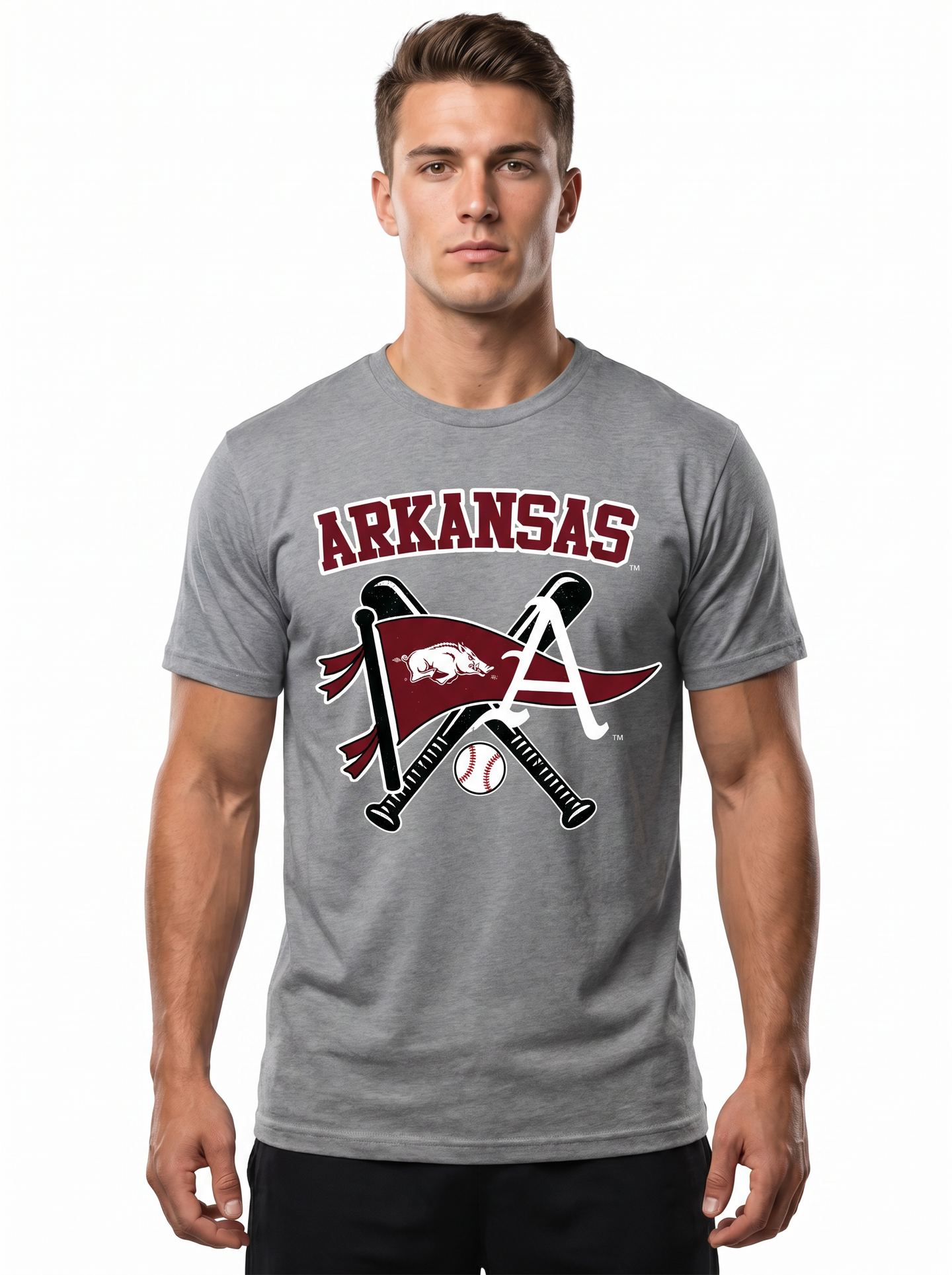 Arkansas | Omaha Dreams Cotton Tee — Men's