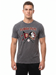 Florida State | Omaha Dreams Acid-Wash Tee — Men's