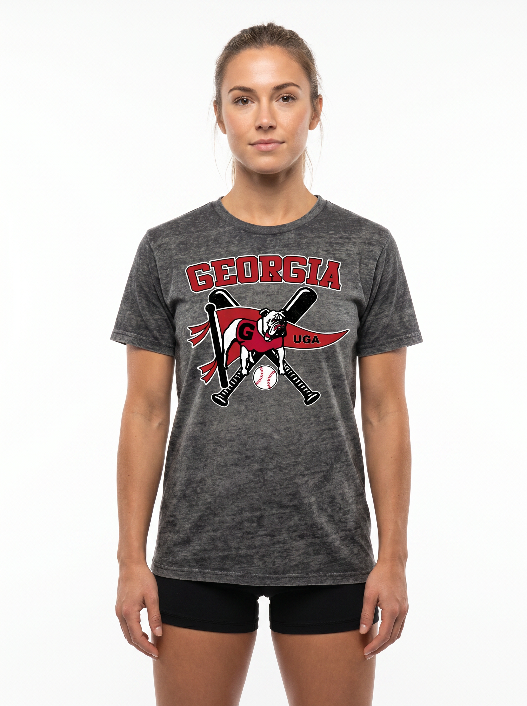 Georgia | Omaha Dreams Acid-Wash Tee — Women's
