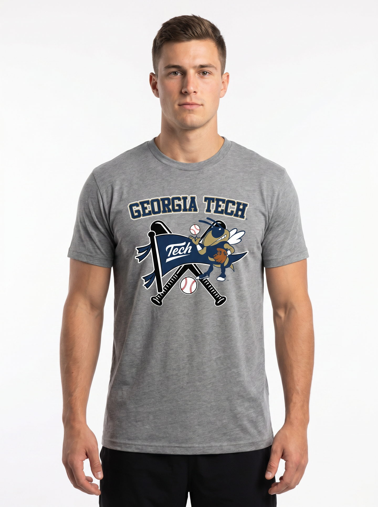 Georgia Tech | Omaha Dreams Cotton Tee — Men's