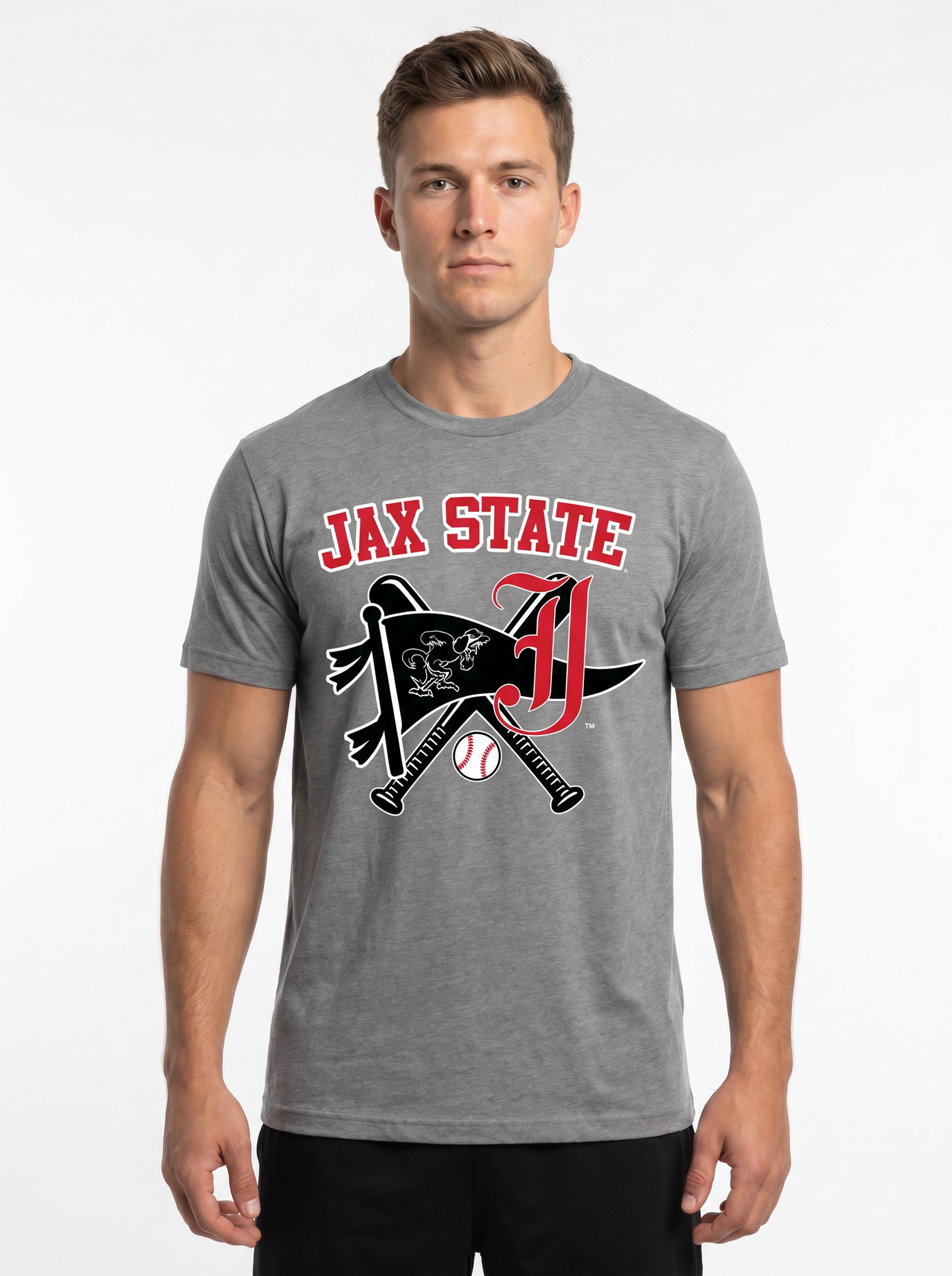Jacksonville State | Omaha Dreams Cotton Tee — Men's