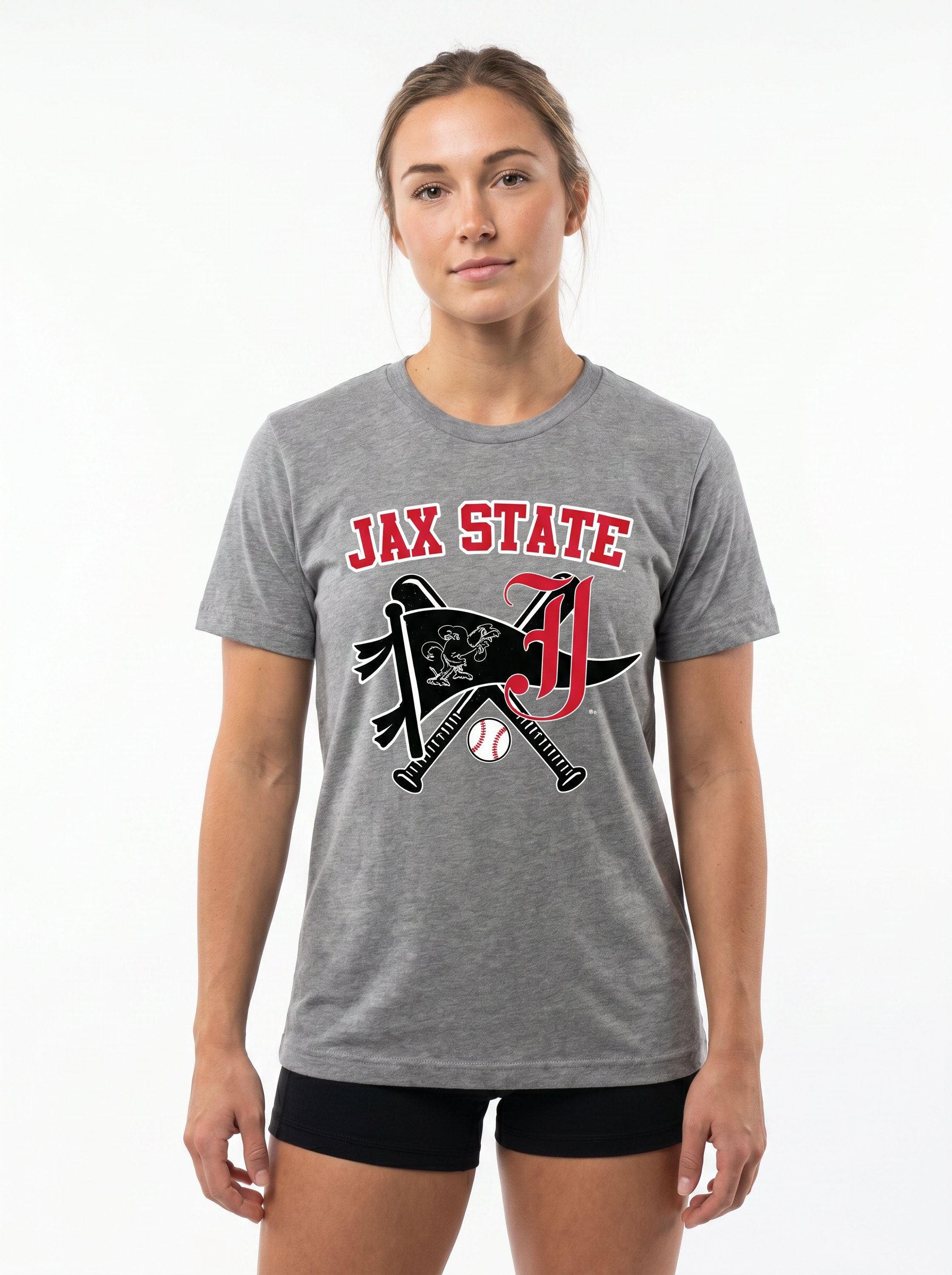 Jacksonville State | Omaha Dreams Cotton Tee — Women's