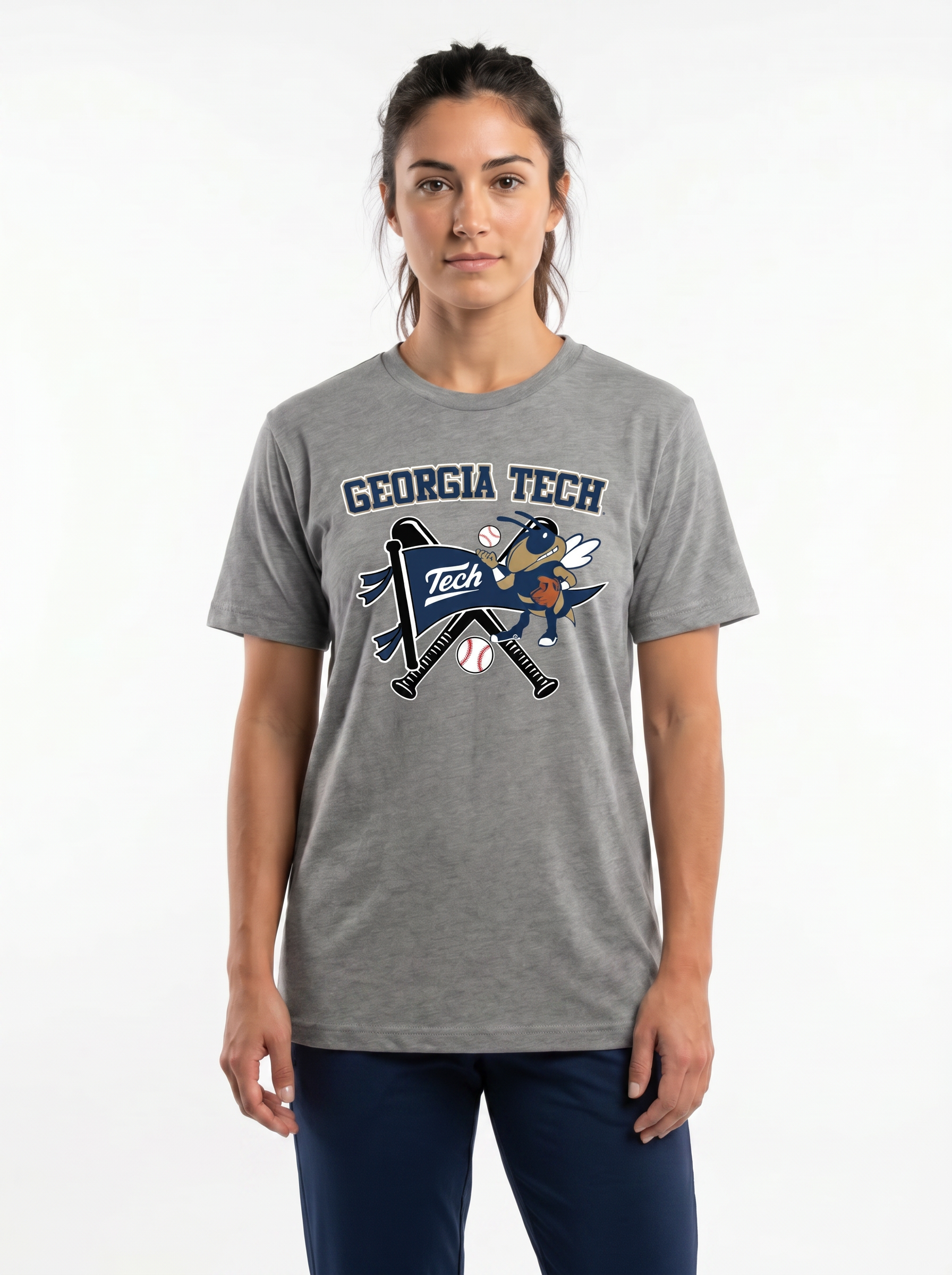 Georgia Tech | Omaha Dreams Cotton Tee — Women's
