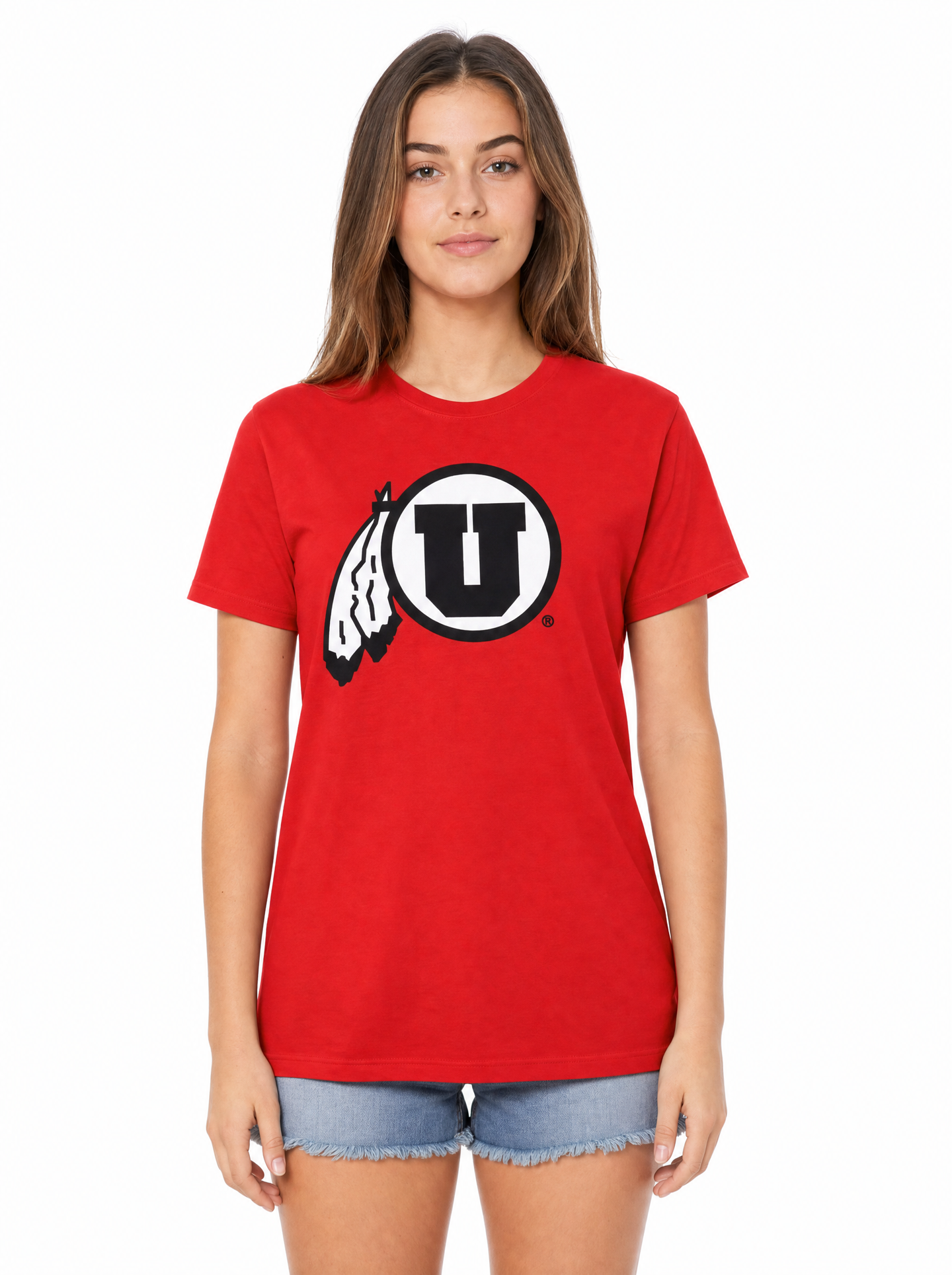Utah Utes Women's | Red "Ute U" Tee
