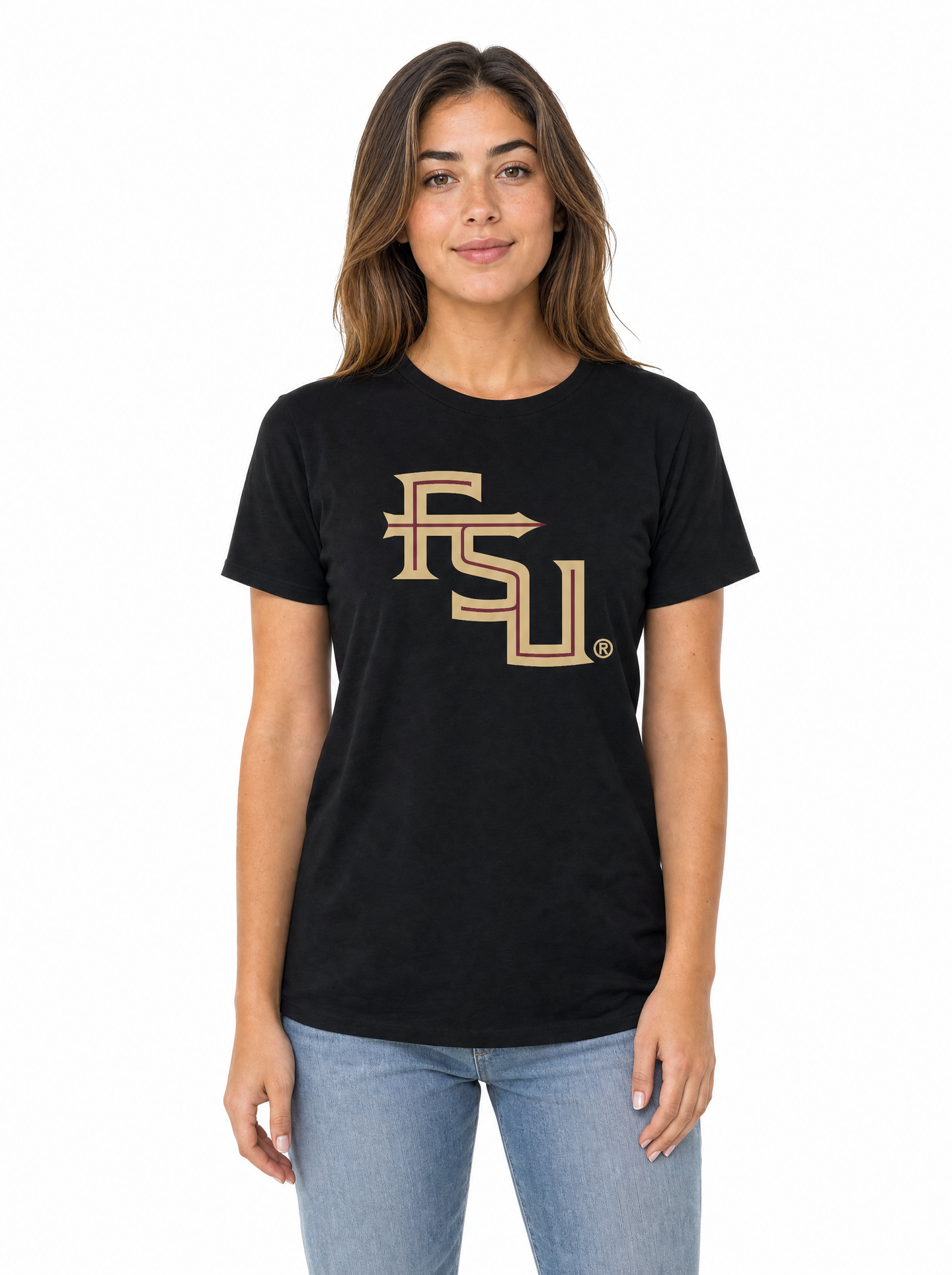 Florida State Seminoles Women's | Black "FSU Gold" Tee