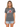Utah Utes Women's | Grey "Ute U" Acid Wash Tee