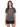 Florida State Seminoles Women's | Charcoal "Interlocking FS" Acid Wash Tee