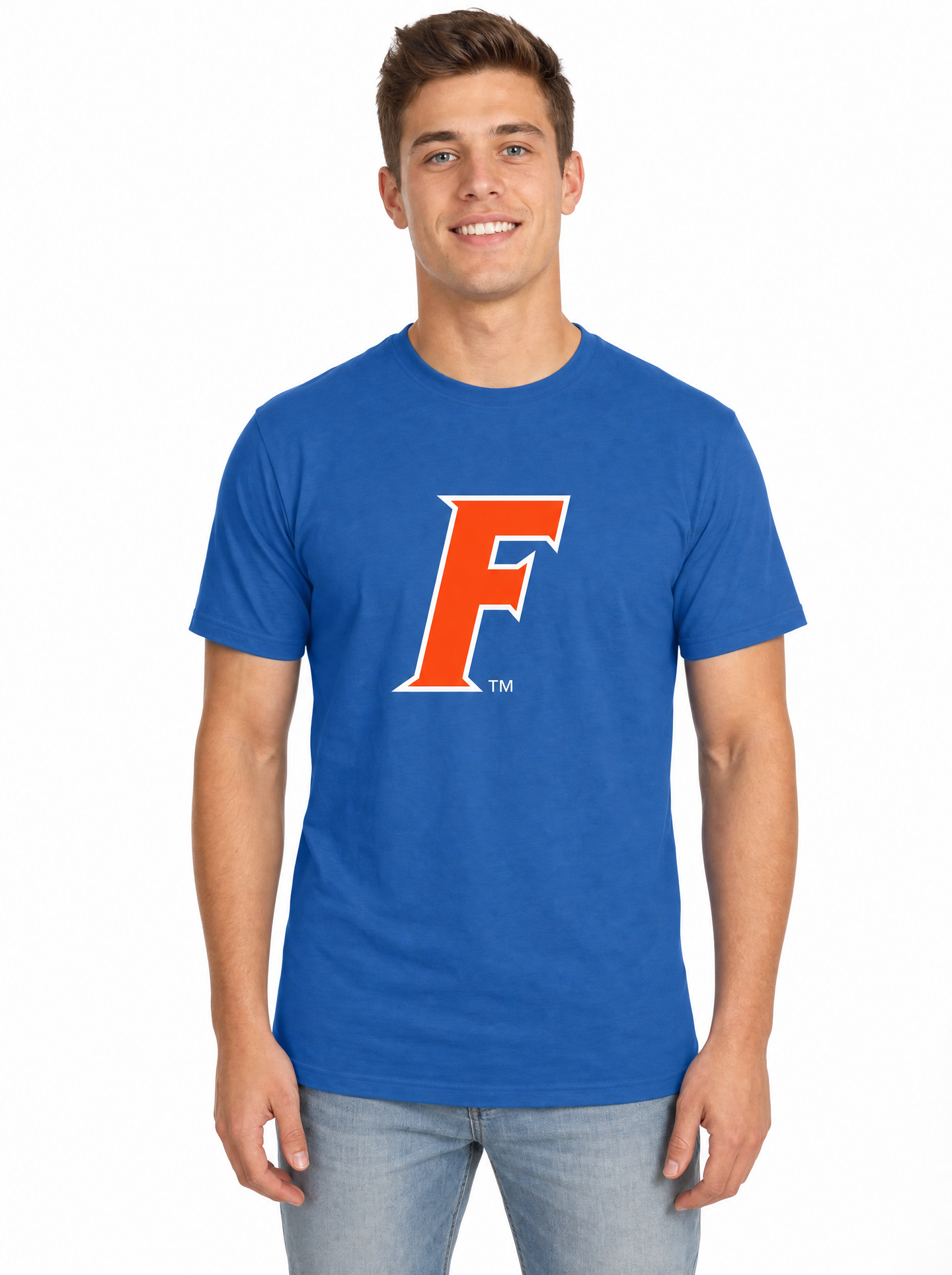 Florida Gators Men's | "F" Blue Cotton Tee