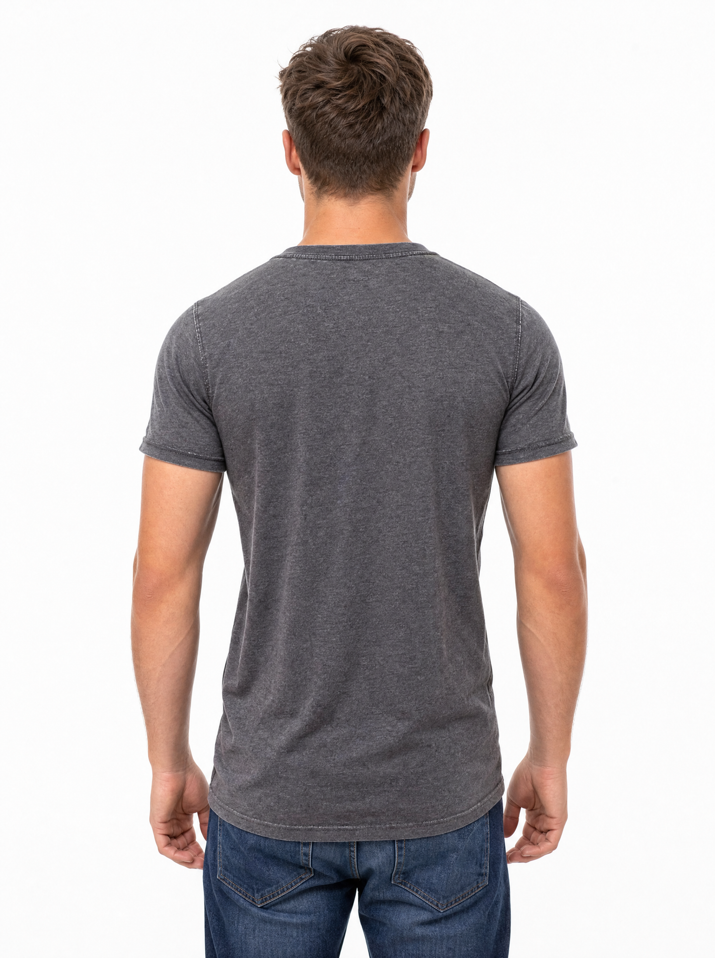 Florida Gators Men's | "F" Grey Acid Wash Tee