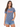 Florida Gators Women's | "Florida Script" Blue Acid Wash Tee