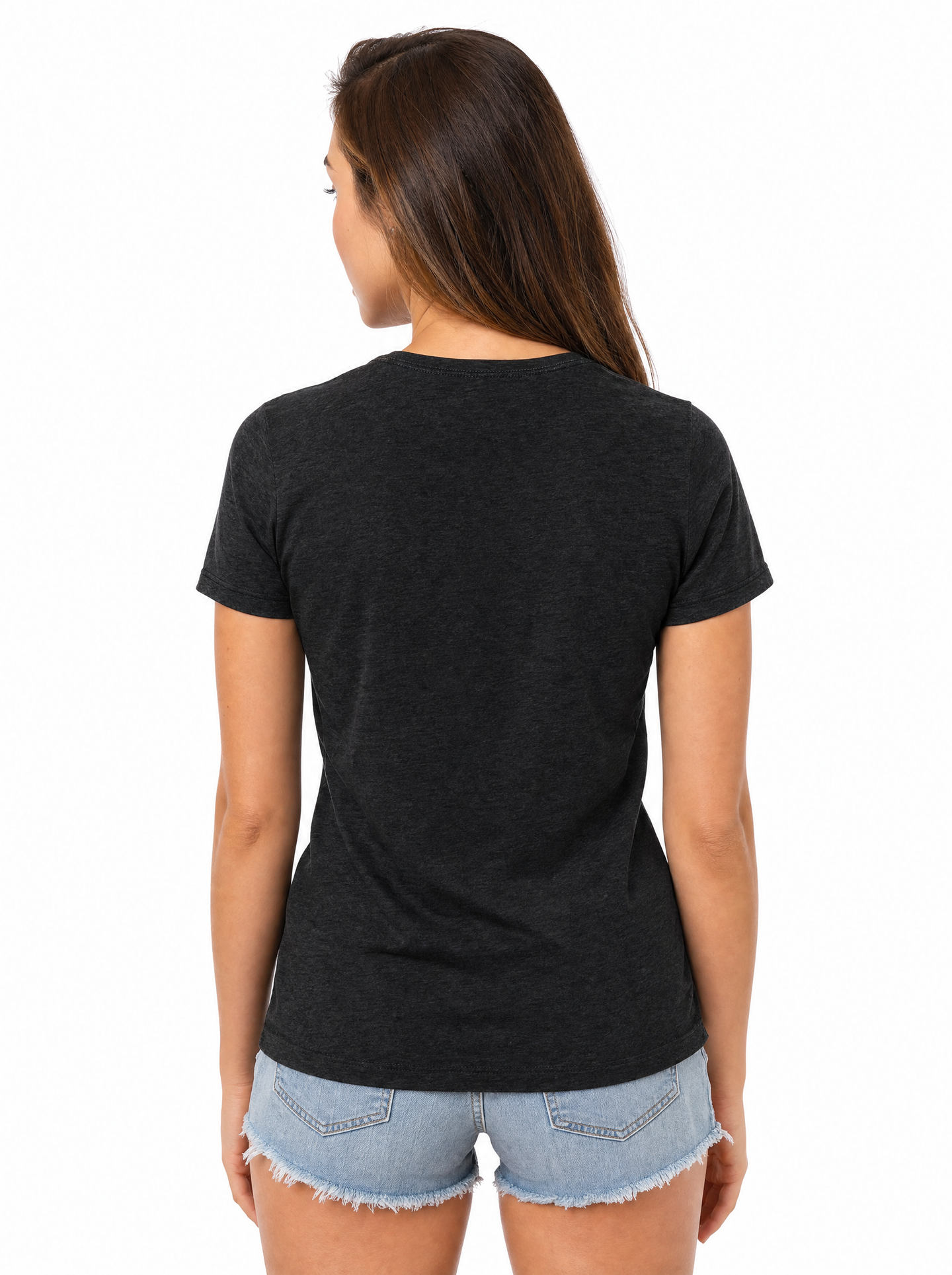 Florida Gators Women's | "Gators Script" Black Acid Wash Tee