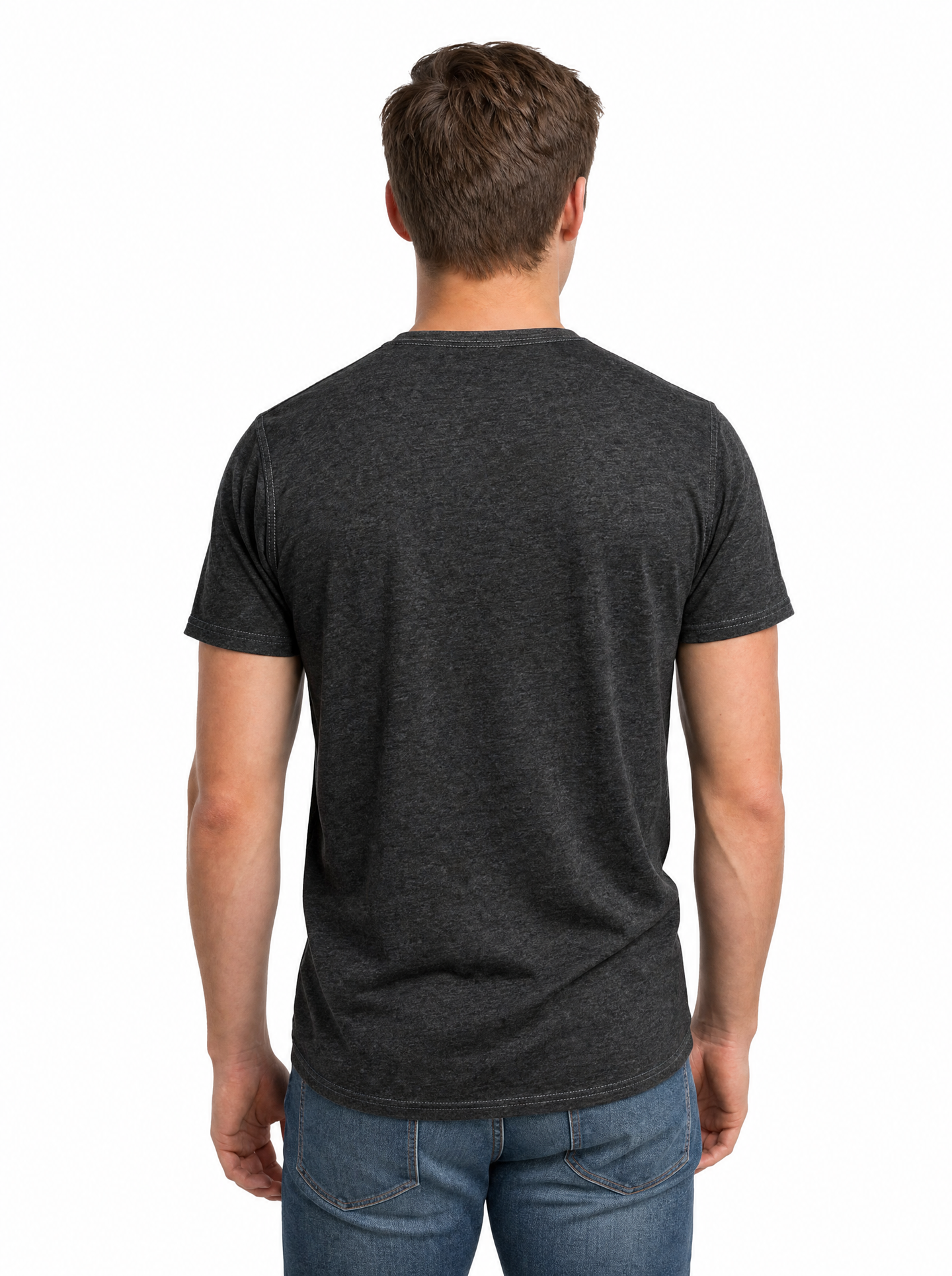 Florida Gators Men's | "Gators Script" Black Acid Wash Tee