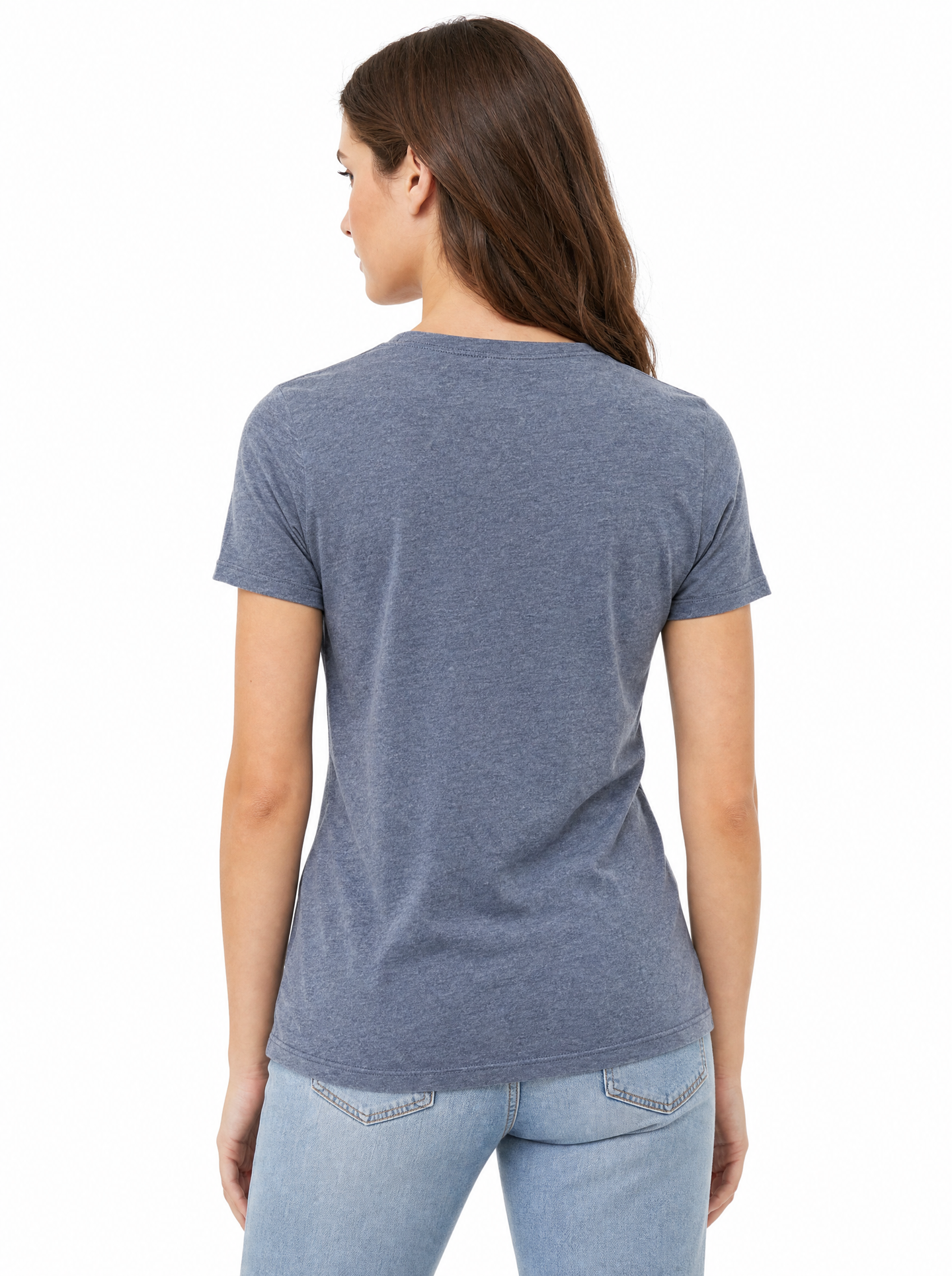 Florida Gators Women's | "Gators Script" Blue Acid Wash Tee