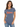 Florida Gators Women's | "Gators Script" Blue Acid Wash Tee