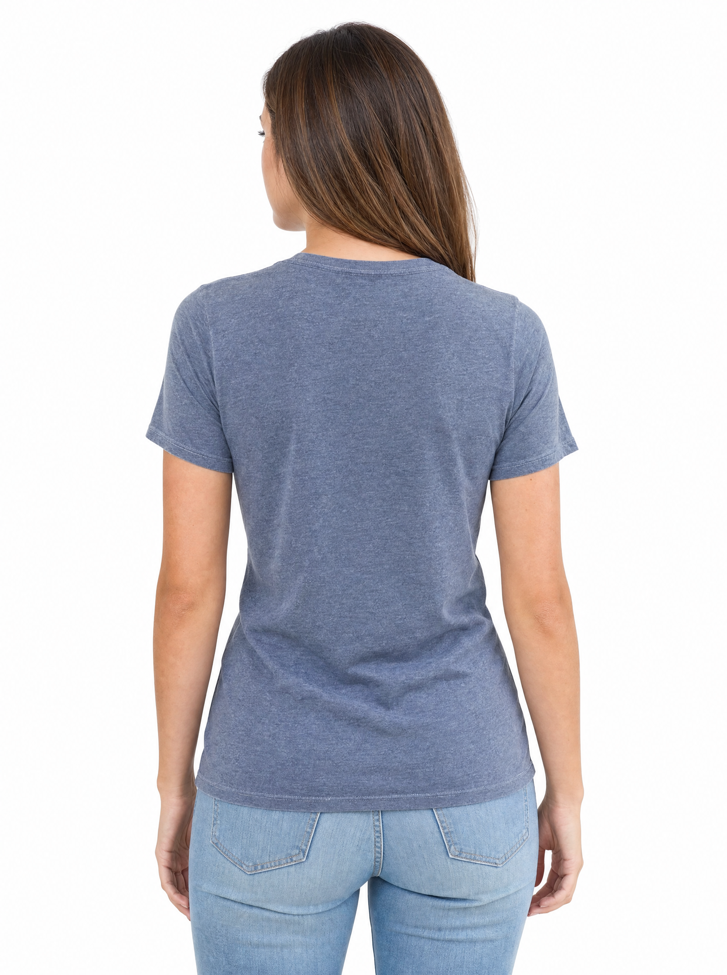 Florida Gators Women's | "UF Univ of Florida" Blue Acid Wash Tee