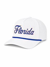 Florida Gators | "Florida" White Moisture-Wicking Hat