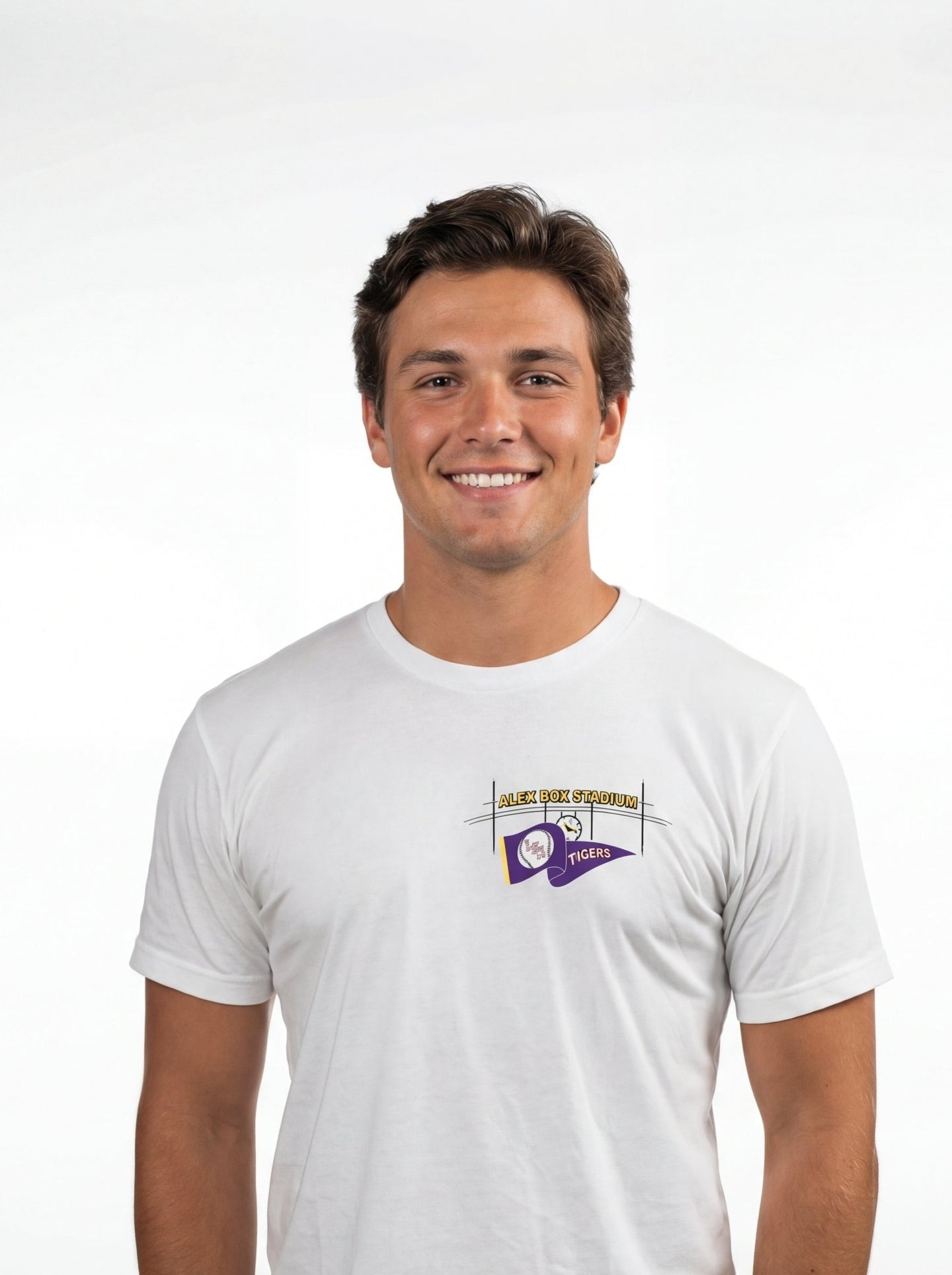 LSU Tigers Men's | “The Box” T-Shirt - Arena GraffitiArena Graffiti