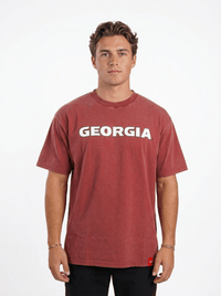 UGA Bulldogs Men’s | “Georgia Script” Tee - Arena GraffitiArena Graffiti
