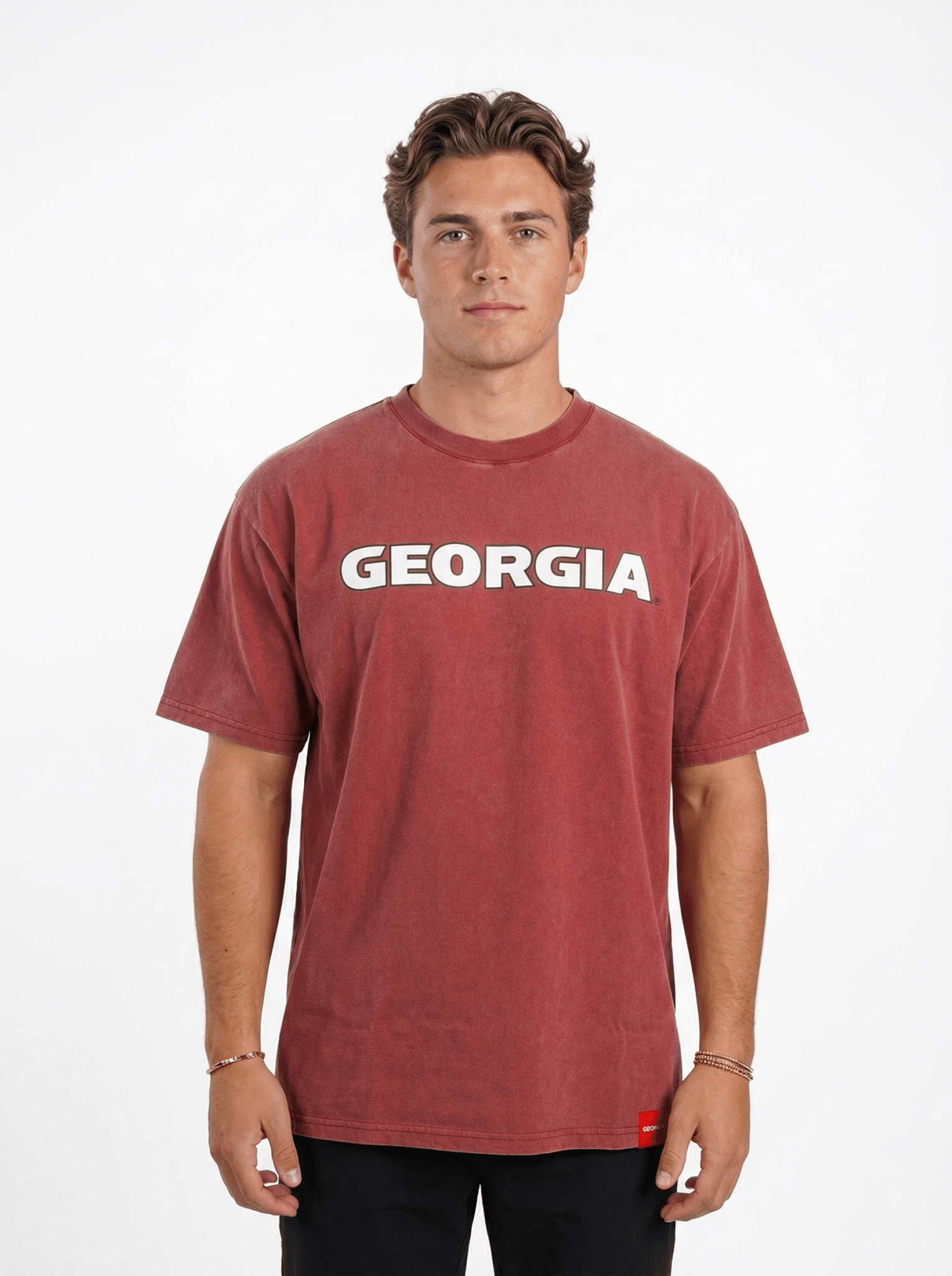 UGA Bulldogs Men’s | “Georgia Script” Tee - Arena GraffitiArena Graffiti