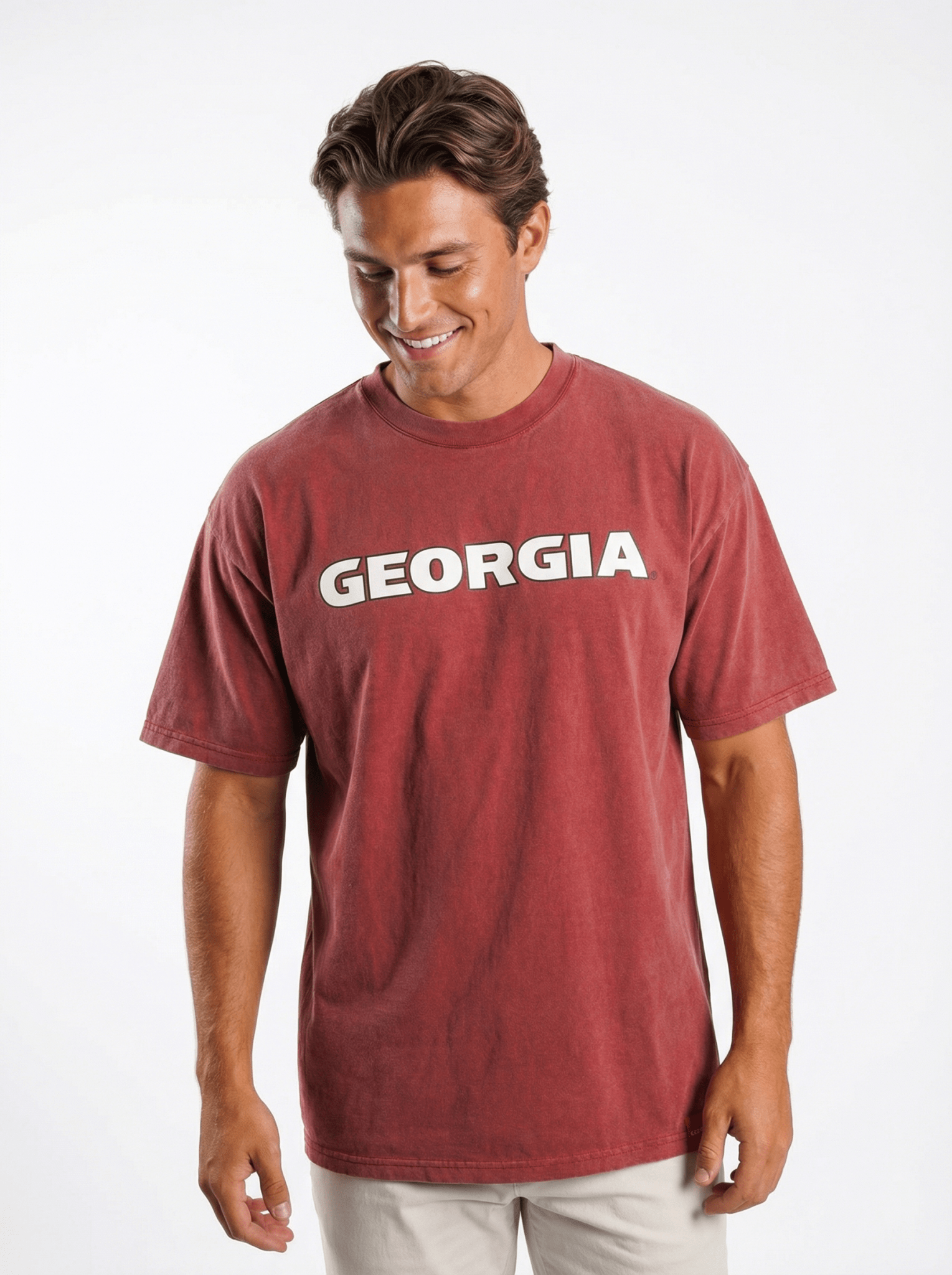 UGA Bulldogs Men’s | “Georgia Script” Tee - Arena GraffitiArena Graffiti