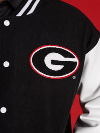 UGA Bulldogs Women's | “Iron Varsity” Letterman Jacket - Arena GraffitiArena Graffiti