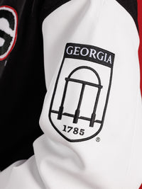 UGA Bulldogs Women's | “Iron Varsity” Letterman Jacket - Arena GraffitiArena Graffiti