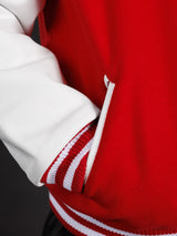 UGA Bulldogs Women’s | “Redline Varsity” Letterman Jacket - Arena GraffitiArena Graffiti
