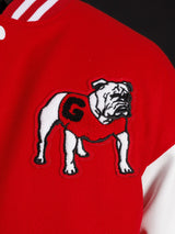 UGA Bulldogs Women’s | “Redline Varsity” Letterman Jacket - Arena GraffitiArena Graffiti